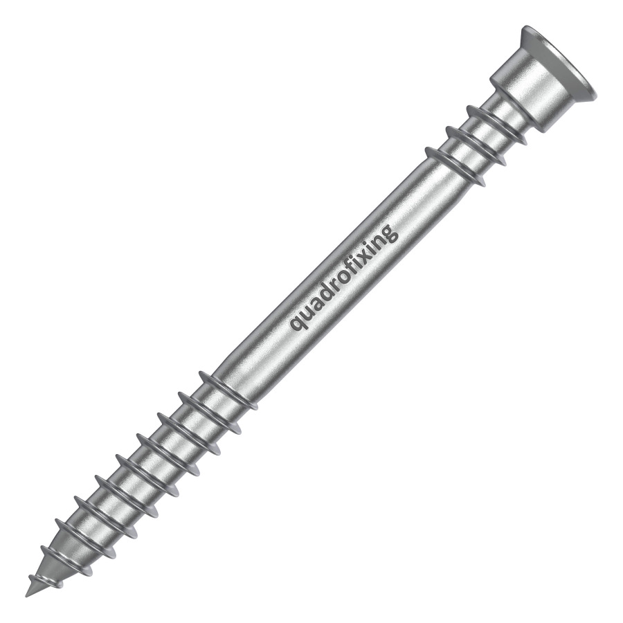 Șuruburi terasă 5,5 mm, oțel inoxidabil A4, cap cilindric, cerate (100 buc)