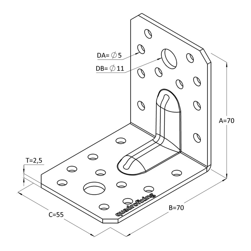 Unghi din lemn negru cu mucegai 5