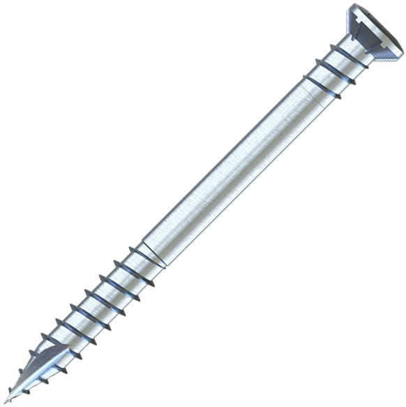 Șuruburi terasă 5,5 mm Terrassotec ZK, inox A2 (200 buc.), Eurotec