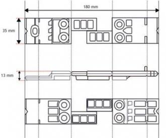 Clemă pentru terasă Hapax Fixing Pro C2 (100 buc) pentru hr. 28-40 7