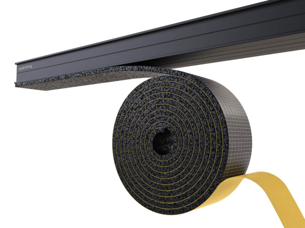 Profil din aluminiu pentru terase negru 24×40×4000 mm | QFX-ALU 24 BLACK 3