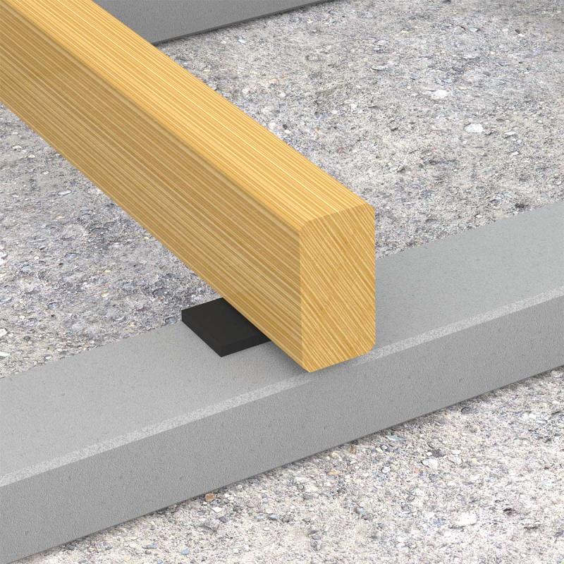 Plăcuțe de amortizare Terrace 80x30 mm 2