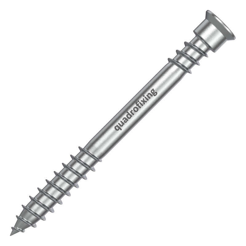 Șuruburi terasă 5,5 mm, oțel inoxidabil A4, cap cilindric, cerate (100 buc)