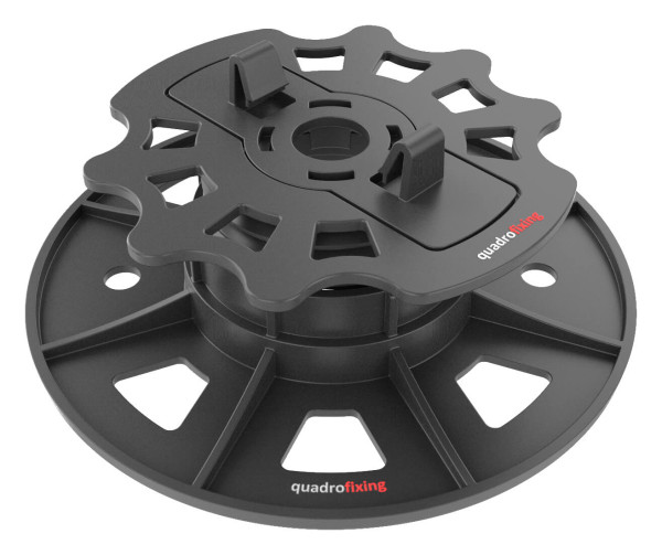 Țintă de rectificare EUROTEC BASE 25-40 mm pentru profile de aluminiu QFX-ALU