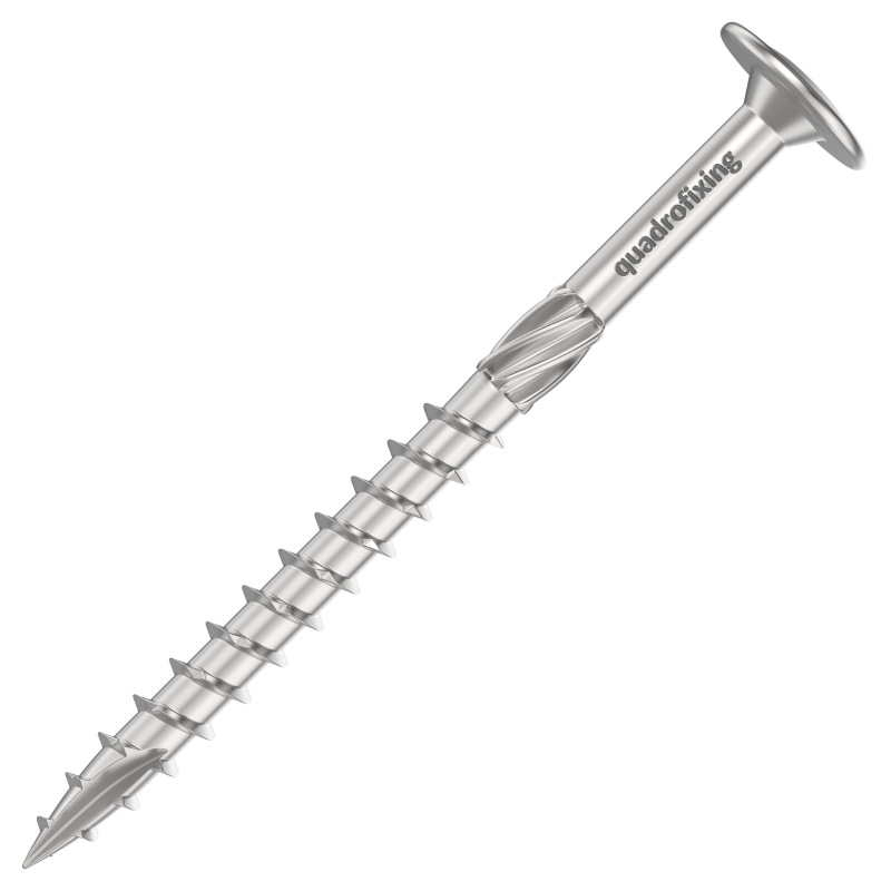 Construcție șuruburi din oțel inoxidabil 6,0 mm, oțel inoxidabil A2, cap cu placă