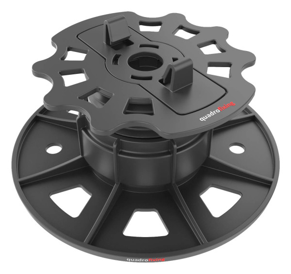 Țintă de rectificare EUROTEC BASE 35-60 mm pentru profile de aluminiu QFX-ALU