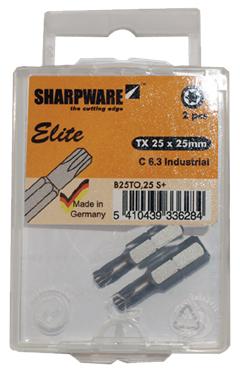 Bit de strângere Elite TORX, C6.3 (2 buc)