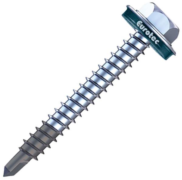 Șurub pentru tablă 4,8 mm, oțel inoxidabil, Eurotec BiGHTY bimetal (200/500 buc)