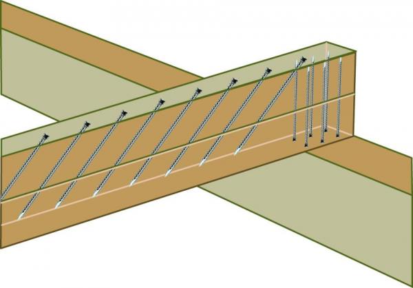 Șurub de tâmplărie - Eurotec KonstruX - cap cilindric, filet complet 3