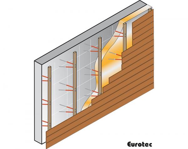 EUROTEC EiSYS 2 - șurub pentru montarea grilajului din lemn (50 buc) 2